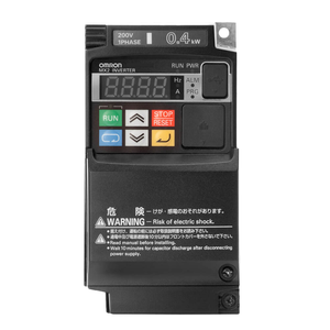 Variateur de fréquence (VFD) Omron 3G3MX2-AB004-E 3G3MX2-AB002-E 3G3MX2-AB007-E, triphasé, 200W, 380V, contrôle PID - Product Image 1