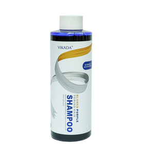 Spécial Commerce Extérieur : Shampoing violet grande capacité pour la protection des couleurs après décoloration, ne tache pas <span class=keywords><strong>le</strong></span> cuir chevelu, Gray-pu - Product Image 5