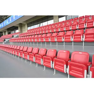 Asiento de estadio plegable, soportes de montaje en el suelo, asientos de estadio plegables
