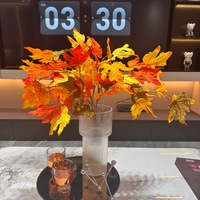 2026 Nieuwe Stijl KEMIN Merk Kunstmatige Esdoornbladeren Takken Gele Zijden Bloemen High-End Binnenhuisdecoratie Recycleerbaar Herfst