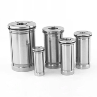 Collet Presisi Tinggi Tipe C dengan Tangkai Lurus C16 C20 C25 C32 C40 Spring Collet untuk Chuck Milling Daya 65Mn HRC44-48