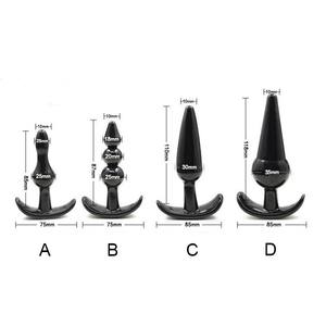 Set Vibratore Dildo Palline Anali e Butt Plug Sex Toys per Donna Uomo e Coppie Stick Vibrante in Jelly Stimolatore Vaginale - Product Image 6