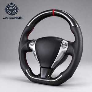 Volant personnalisé en fibre de carbone forgée et cuir pour Nissan Nismo Maxima 2007-2020 - Product Image 2