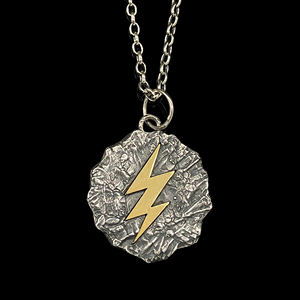 Pendentif en argent sterling 925, <span class=keywords><strong>foudre</strong></span> <span class=keywords><strong>de</strong></span> <span class=keywords><strong>Zeus</strong></span>, collier gothique en forme <span class=keywords><strong>de</strong></span> <span class=keywords><strong>foudre</strong></span> pour homme, bijoux fins, cadeaux hip-hop punk - Product Image 1