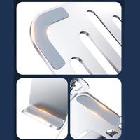 Support pour tablette PC Great Roc New 2 en 1, support pour téléphone, ventilateurs de refroidissement RGB, hauteur réglable, support pour ordinateur pliable en métal