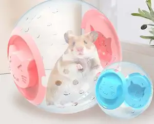 Hamster Sportballen Kleine Huisdier Jogging Hardloopbal Speelgoed Gerbil Rat Oefenballen Spelen Speelgoed Loopwiel Voor Hamster