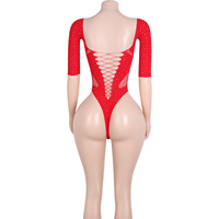 Vêtements de danse exotiques tenues de club brillantes G-Thong Costumes de performance en gros Body sexy Robe de scène en strass Justaucorps