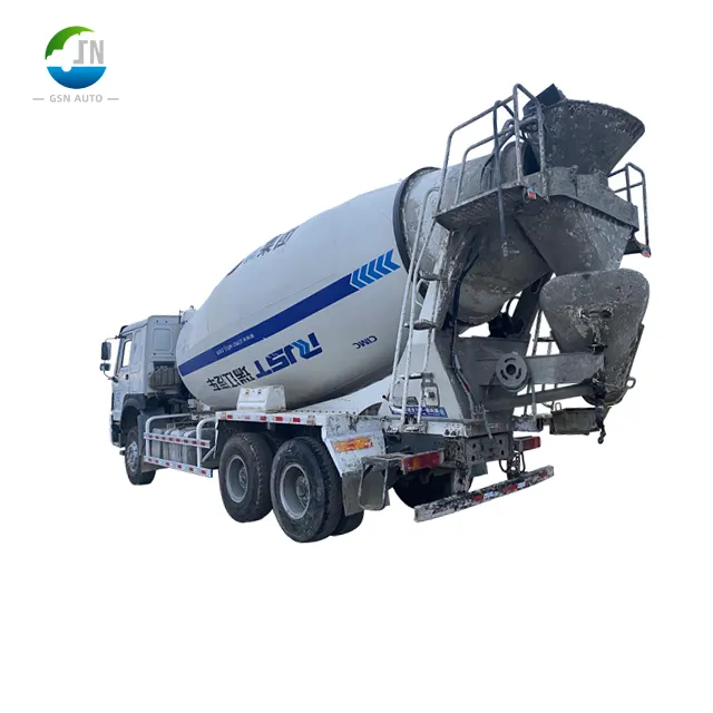 2024 Novo Howo 4*2 Lhd Rhd Cimento Tanker Volumétrico Misturando Auto Carregando Caminhão Concreto Mixer Novo