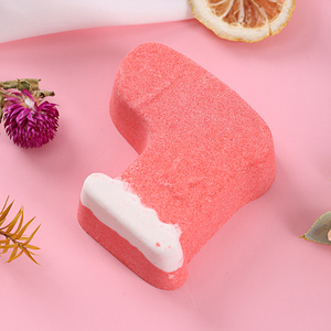 Bombas de Baño Orgánicas al Por Mayor, Nuevo Diseño, Regalo Navideño, Estilo Adorable, Caja de Regalo, Etiqueta Privada de Fábrica, Soda - Product Image 5