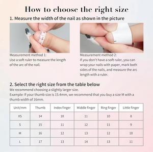 10ชิ้นดอกไม้3D สี่เหลี่ยมอัลมอนด์ขนาดกลาง - Product Image 2