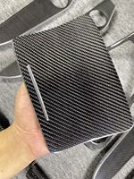 Pour Mercedes-Benz : Remplacement et installation de panneaux de console centrale en véritable fibre de carbone pour les modèles W205 C200 C260 C300