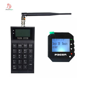 นาฬิกาข้อมือและปุ่มกดแบบไร้สายตัวอักษรและตัวเลขที่กำหนดได้เองในระยะยาวใช้สำหรับซุปเปอร์มาร์เก็ต - Product Image 6