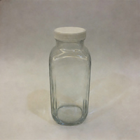 Bouchon à vis latéral nervuré en plastique PP à large ouverture 48/400 avec revêtement pour pot de crème en plastique