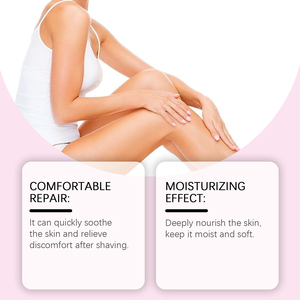Huile après-rasage douce fraise vanille pour <span class=keywords><strong>femme</strong></span>, marque privée OEM, pour apaiser et hydrater, sérum de rasage pour prévenir les poils incarnés - Product Image 6