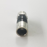 Conector de Cámara Coaxial RF de 75 ohmios Tipo F de Compresión CCTC para Cable RG6