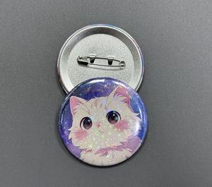 Özel 1 inç 2 inç Dekoratif <span class=keywords><strong>Metal</strong></span> Düğmeler İsimlikler Yuvarlak Rozet İğneli Düğme Promosyon İçin Emniyet İğneli - Product Image 4