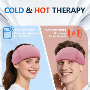 सबसे ज्यादा बिकने वाले उत्पाद <span class=keywords><strong>2026</strong></span> कस्टम कोल्ड कंप्रेस कूलिंग जेल हेड आइस रैप सिरदर्द माइग्रेन राहत कैप हेडबैंड रैप हैट मास्क - Product Image 2