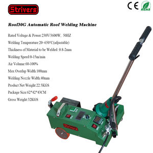 Machine à souder à air chaud pour l'étanchéité des toitures, soudeuse à air chaud pour toiture en PVC/TPO/EVA, machine à souder les membranes de toiture, certifiée CE/RoHS - Product Image 2