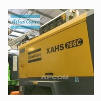 Compresseur à vis diesel XATS156C/XATS166C/XAS186C - Moteur lubrifié haute pression, faible bruit, mobile, refroidi par air