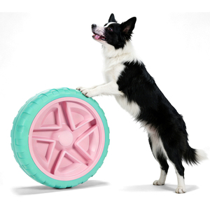 Tigela de Alimentação Lenta em Forma de Pneu de Plástico Durável Anti-engasgo com Design de Labirinto de Duas Camadas para Cães e Gatos Pequenos Anti-queda - Product Image 4