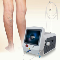 Machine de chirurgie laser de jambe de varices de traitement de laser de diode endoveineuse de 980nm1470nm