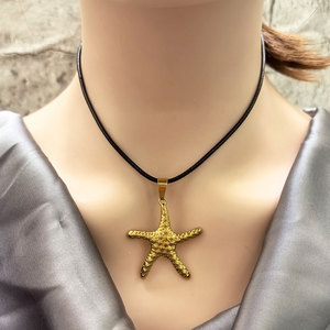 Summer Hawaiian Fashion Pendant Necklaces 316L Stainless Steel Jewelry 14k 18k Pvd Gold Plated Sea Seashell Necklace for Women - Product Image 6