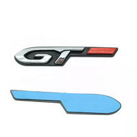 Emblèmes de voiture en plastique personnalisés, badge de voiture en ABS, logo chromé 3M, autocollant en plastique, emblèmes de voiture personnalisés, logo de badge
