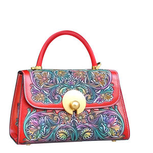 Sacs à main pour femme en gros sac à bandoulière artisanal en cuir véritable de luxe de haute qualité fait à la main pour femmes sacs sacs à main originaux - Product Image 1