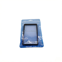 Étui de protection transparent anti-abrasion pour cartes de crédit, style mode, compatible avec les slabs gradés BGS/SGC, en TPU effet arc-en-ciel avec logo.