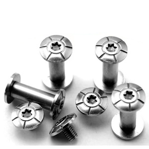 Vente chaude Vis à tête ovale en acier inoxydable métrique/pouce <span class=keywords><strong>pour</strong></span> manche de <span class=keywords><strong>couteau</strong></span> CLASSE 4 DIN/JIS/ANSI - Product Image 1