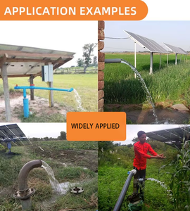 Bomba Sumergible Solar para Pozos Profundos QY4JSC7-100-D72/750, 1125W, 100m de Altura de Elevación, 7m/H, DC48V, Protección VOC, Control Remoto, para Agua de Montaña - Product Image 6