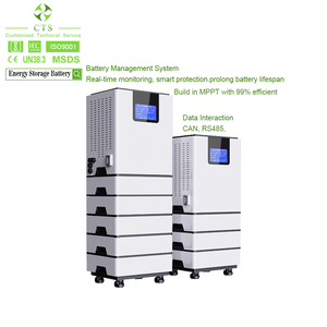 แบตเตอรี่เก็บพลังงานไฟฟ้าแรงสูง CTS 10kwh 20kwh 30kwh 40kwh สำหรับใช้ในบ้าน - Product Image 4