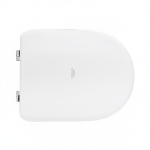 Cubierta para asiento de inodoro Ideal Standard Esedra Shape 6, blanca, con bisagras de expansión en forma de C, 40 cm de longitud - Product Image 3