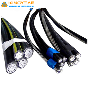 สายเคเบิลด้านบนแกนอลูมิเนียม10/16/25/35/50MM2สายบิดพร้อมชุดสายเคเบิลพีวีซีแรงดันต่ำ XLPE - Product Image 5