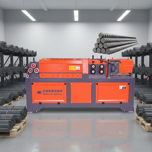 Machine de découpe et de redressement de barres d'acier CNC en promotion – Machine à redresser et couper les barres d'armature - Product Image 1
