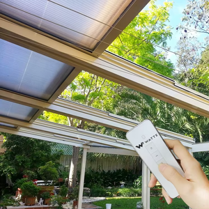 <span class=keywords><strong>Toit</strong></span> coulissant rétractable en verre électrique <span class=keywords><strong>pour</strong></span> terrasse extérieure, <span class=keywords><strong>véranda</strong></span>, porche avant, couverture <span class=keywords><strong>de</strong></span> poteau, <span class=keywords><strong>fenêtre</strong></span> <span class=keywords><strong>de</strong></span> <span class=keywords><strong>toit</strong></span> <span class=keywords><strong>pour</strong></span> extérieur - Product Image 1