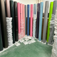 Rouleaux de film vinyle PET personnalisés OEM ODM pour voiture 1,52*17m, haute brillance, expédition rapide, emballage en rouleau, achat en gros, couleur personnalisable