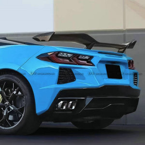 Aileron arrière de type ZR1 en carbone sec pour Chevrolet Corvette C8 2020+ - Product Image 2