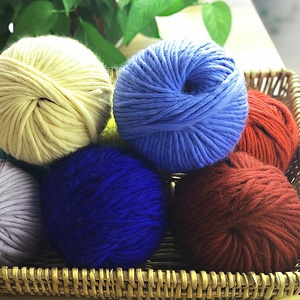 Fils de laine mérinos glacés Cynthia 100%, épais, pour tricot à la main, <span class=keywords><strong>pull</strong></span> et manteau - Product Image 3