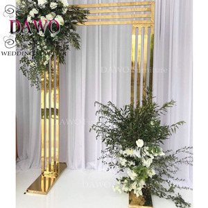 Support de fond de scène floral de luxe pour mariage, pour la mariée et le marié, à vendre - Product Image 3