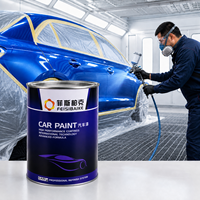 Matériaux de peinture pour atelier de réparation automobile, peinture automobile 1K couleur nacrée à forte couvrance pour le changement de couleur de voiture et la restauration de véhicules anciens
