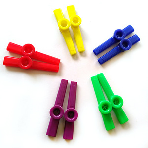 Wholesale Colorful Plastic Kazoo Flute Durable ABS Kazoo <b>Musical</b> <b>Instrument</b> for Kids Beginners Early Education <b>Musical</b> Toy - Product Image 4