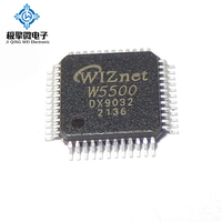 Controlador Ethernet TCP/IP JQW W5500 LQFP48 con Interfaz SPI para Conectividad de Red Integrada en Stock