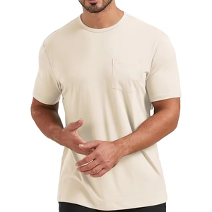 เสื้อยืดคอกลมแขนสั้นผู้ชายคุณภาพสูง OEM ผ้าฝ้าย 100% แห้งเร็ว รับสกรีนโลโก้ด้านหน้า น้ำหนัก 180 กรัม - Product Image 2