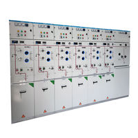 Appareillage de commutation moyenne tension 11 kV haute sécurité, indice de protection IP65, plaque en aluminium zingué pour postes de transformation primaires industriels