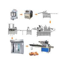 Ligne de production de pain sucré commercial, brioche et pâtisserie danoise pour les boulangeries