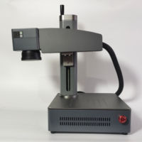 Nueva Máquina de Marcado Láser de Fibra Portátil de Alta Precisión de 30W 50W 100W para Grabado de Joyería Metálica, Compatible con DXF/AI/DWG/DST