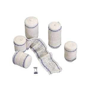 Pansement médical de haute qualité, bandage élastique coloré en crêpe avec clips en aluminium - Product Image 3
