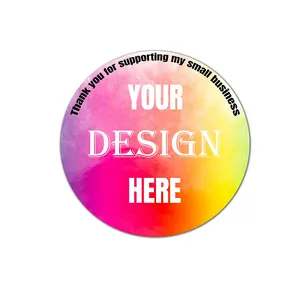 Stiker vinil kustom-unggah Logo desain teks gambar Anda sendiri