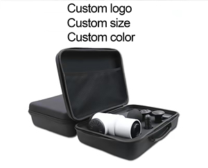 Estuche de transporte, caja de almacenamiento portátil con material EVA, accesorios impermeables, a prueba de golpes y polvo para dispositivo <span class=keywords><strong>Hyperice</strong></span> Hypervolt - Product Image 2